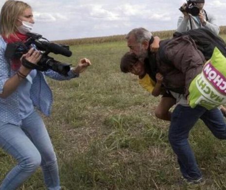 E absolut senzational ce se intampla acum cu tatal si pustiul sirieni agresati de jurnalista maghiara! Imaginile care fac inconjurul lumii