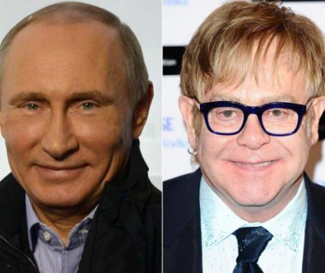 Întâlnire INEDITĂ: Vladimir Putin i-a spus DA lui Elton John
