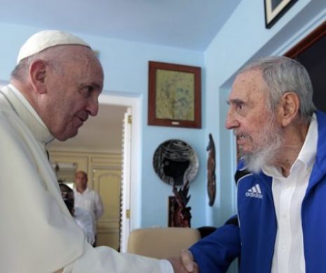 Papa Francisc s-a întâlnit cu Fidel Castro la reşedinţa acestuia din Havana