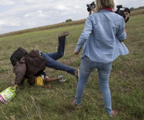 E incredibil ce vrea să facă jurnalista din Ungaria care a altoit mai mulţi refugiaţi