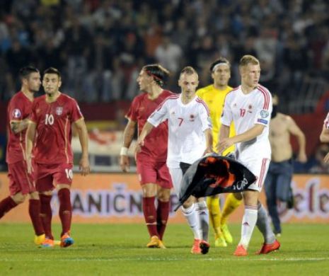 Elicoptere şi lunetişti vor asigura securitatea la meciul Albania-Serbia