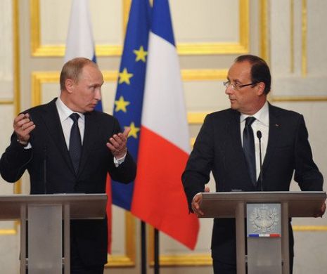 Franţa e îngrijorată. Hollande şi Putin vor discuta despre situaţia din Siria, înaintea unui summit dedicat Ucrainei