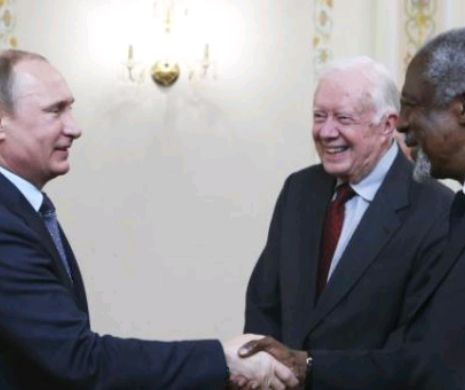 Jimmy Carter i-a dat lui Putin hărți cu pozițiile ISIS „ca să bombardeze mai bine”. Cei doi sunt pasionați de „pescuitul la muscă”