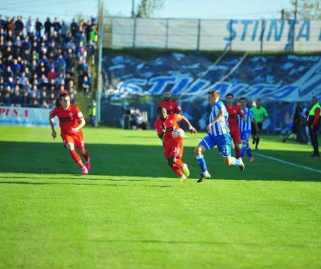 LIGA I. CS „U” Craiova - Dinamo, 3-0. Oltenii i-au învins pe „câini” la scor de neprezentare
