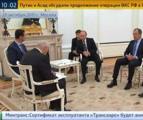 Misterioasa vizită a lui Bashar al-Assad la Moscova. Cei au discutat cei doi şefi de stat în cadrul unei întâlniri despre care nimeni nu avea habar