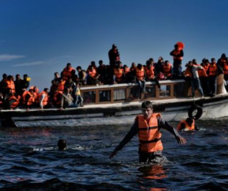 PUHOI de imigranți asupra Europei dinspre Mediterana. Nici vremea proastă nu-i oprește!