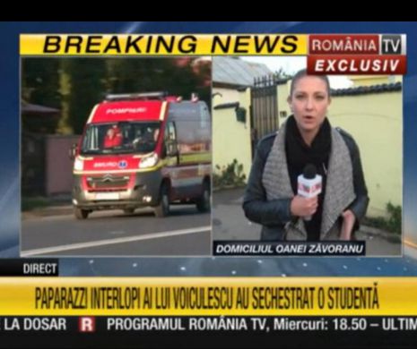 SCANDAL de proporţii între RTV şi Antena 3: “Maimuţele lui Voiculescu au sechestrat şi agresat o studentă care făcea practică la RTV.
