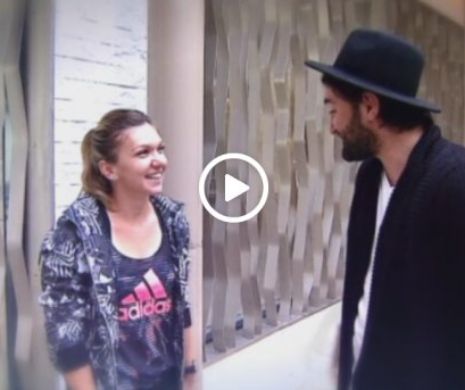 Simona Halep si Smiley s-au intalnit azi in Bucuresti! Ce a urmat e senzational! AICI ai video