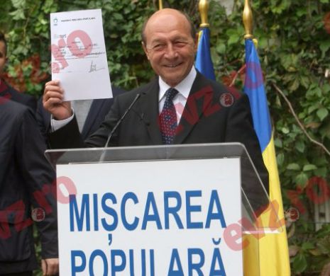 Traian Băsescu, așteptat să se înscrie în PMP
