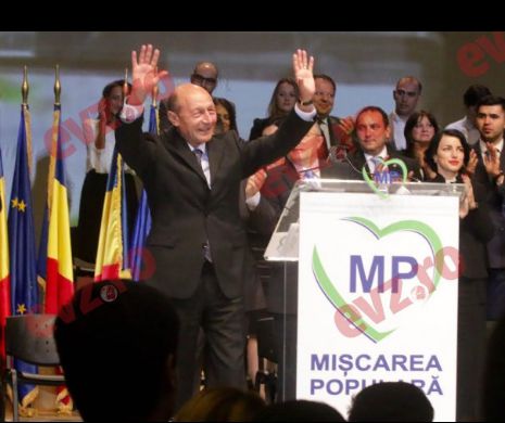 VEZI care este noua echipă a lui Traian Băsescu la Mișcarea Populară. „Iarba verde de acasă”, imnul noii formațiuni