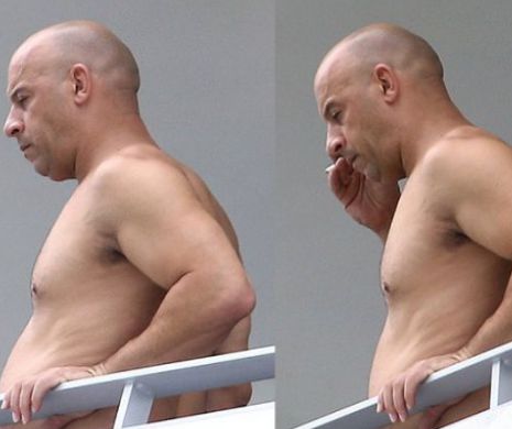 Vin Diesel s-a ENERVAT dupa ce a fost pozat cu burta! Cum arata in realitate abdomentul starului din Fast & Furious! FOTO