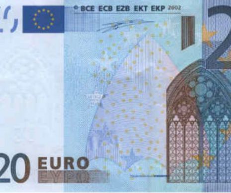AZI apare noua bancnotă de 20 de euro!