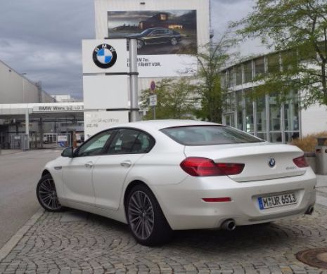 BMW Seria 6 Gran Coupe - Dinamică elegantă