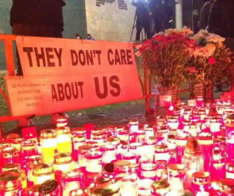 Constanţa-Lumânări în memoria victimelor tragediei din clubul “Colectiv”