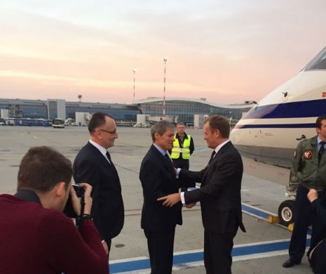 Dacian Cioloș s-a întâlnit cu președintele Comisiei Europene și cu cel al Consiliului European