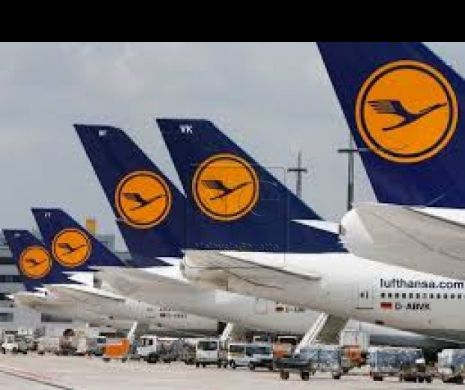 Grevă Lufthansa, ziua a doua: 520 de zboruri anulate și 58.000 de pasageri afectați!