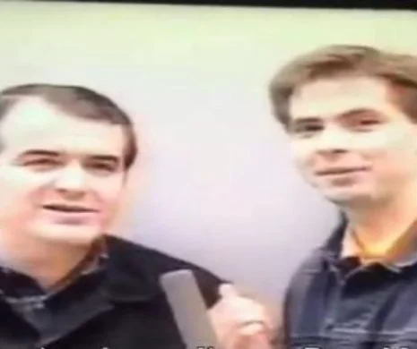 IMAGINI DE ARHIVĂ cu Florin Călinescu şi Dan Negru din urmă cu 20 de ani. Ce figură nostimă avea Negru la 24 de ani
