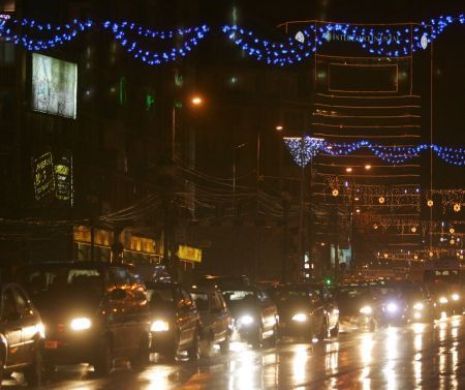 În București au fost aprinse luminile de sărbători