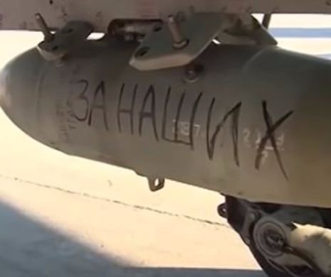 Rusia atacă STATUL ISLAMIC cu bombe inscripționate. Ce le transmit militarii ruși BESTIILOR JIHADISTE | VIDEO