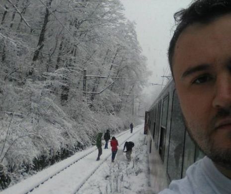 TRENURI BLOCATE pe calea ferată! NU SE CIRCULĂ între Brașov și Predeal! Un copac s-a prăbușit pe calea ferată