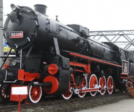 UNIC. Cea mai GREA locomotive din România,  trimisă de Hitler pentru transportul trupelor și muniției în Rusia, salvată la Timișoara I FOTO