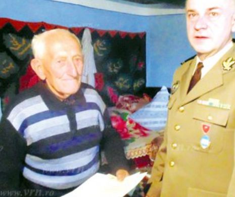 Veteran de război și fost prizonier la ruși omagiat la 101 ani