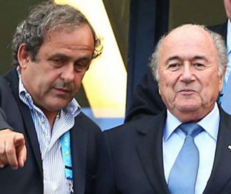 BREAKING NEWS. Blatter și Platini, SUSPENDAȚI din fotbal pentru următorii 8 ani!