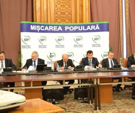Consiliul Național al Mișcării Populare, la Parlament. Băsescu: Doresc să las un partid REFORMAT
