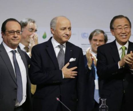 COP21: acord ISTORIC pentru reducerea încălzirii globale