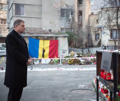 Klaus Iohannis a fost din nou la COLECTIV: NU vreau și NU pot să uit ce s-a întâmplat