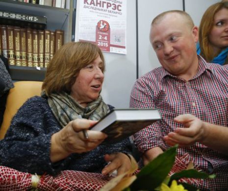Laureata premiului Nobel pentru literatură Svetlana Alexievici: ruşii fac război cu ucrainenii, fraţii lor