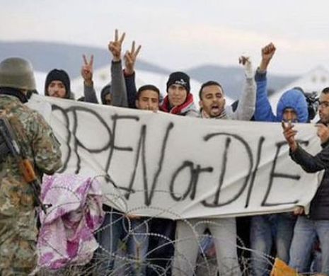 Migranţii AMENINŢĂ Europa: "Deschideţi GRANIŢELE sau VEŢI MURI"