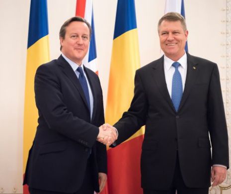 Premierul britanic David Cameron vine, azi, în vizită la București