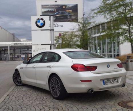 TEST: BMW Seria 6 Gran Coupe - Dinamică elegantă