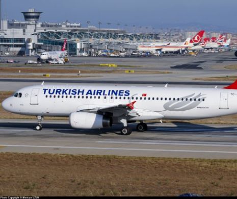 ALERTĂ cu BOMBĂ la bordul unui avion Turkish Airlines