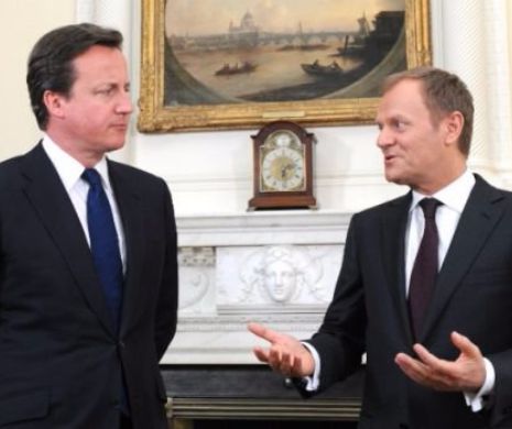 Discuții CRUCIALE între David Cameron și președintele Consiliului European la Londra. Se negociază rămânerea Marii Britanii în UE