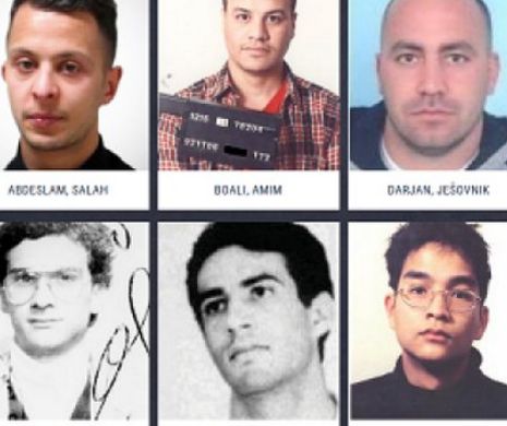 EUROPOL publica fotografiile celor mai cautati infractori din Europa. Cine sunt cei doi romani de pe lista "Most Wanted"