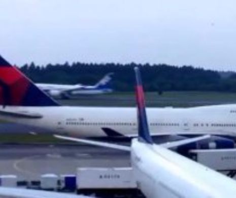 FUM ÎN CABINĂ! Un avion al companiei Delta Airlines a aterizat de urgență