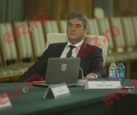 Gabriel Oprea cere să îi fie ridicată imunitatea parlamentară