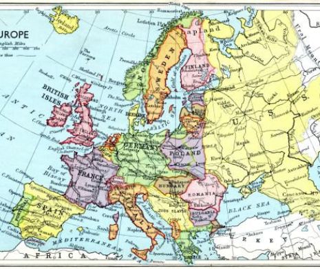 Harta Europei va fi MODIFICATĂ după aproape 200 de ani. Motivul e HALUCINANT