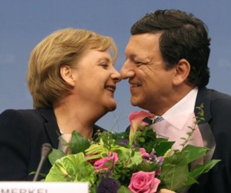 José Manuel Barroso o felicită pe Angela Merkel pentru atitudinea ”foarte principială” în criza refugiaților