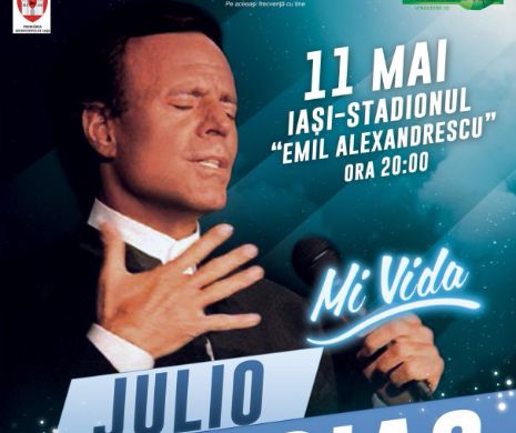 Julio Iglesias, un artist de Cartea Recordurilor, în concert la Iași