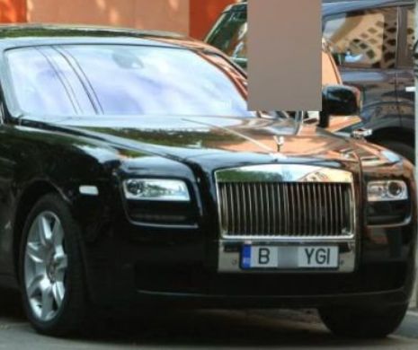 Povestea halucinanta din spatele acestei poze! Cine conduce Rolls Royce-ul cu numere de Bucuresti!
