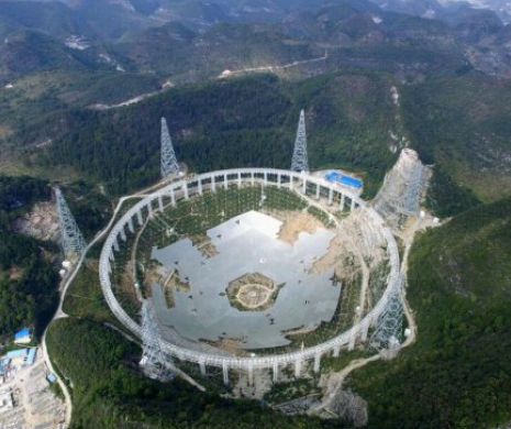 China evacuează peste 9000 de oameni pentru a construi un dispozitiv uriaş capabil să depisteze extratereştri | GALERIE FOTO şi VIDEO