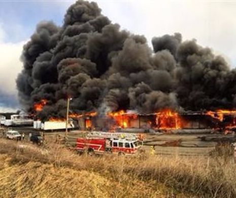 Incendiu de PROPROȚII într-un parc industrial din New Jersey