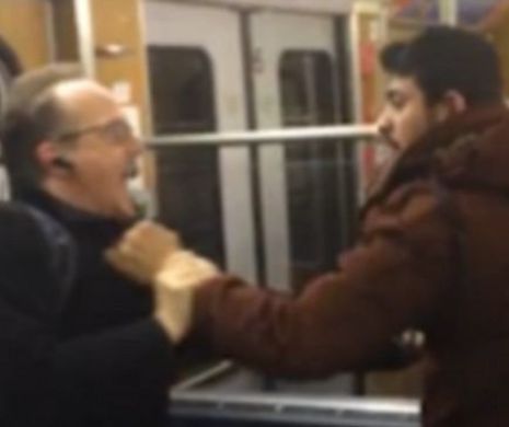 Incident SCANDALOS la metroul din Munchen. Doi PENSIONARI au fost atacaţi de un grup de MIGRANŢI pentru că au sărit în ajutorul unei femei pe care aceştia o AGRESAU. Momentul a fost înregistrat | VIDEO