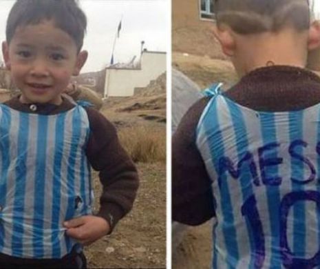 Messi se va întâlni cu băiețelul care purta o pungă pe post de tricou, cu numele star-ului argentinian