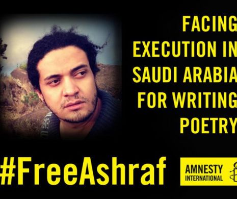 Opt ani de închisoare şi 800 de lovituri de bici pentru poetul palestinian Ashraf Fayadh care A RENUNŢAT LA ISLAM
