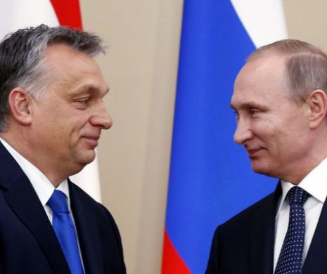 Putin şi Orban s-au sorbit din ochi la Moscova, angajându-se să strângă cooperarea şi să înteţească lupta împotriva terorismului