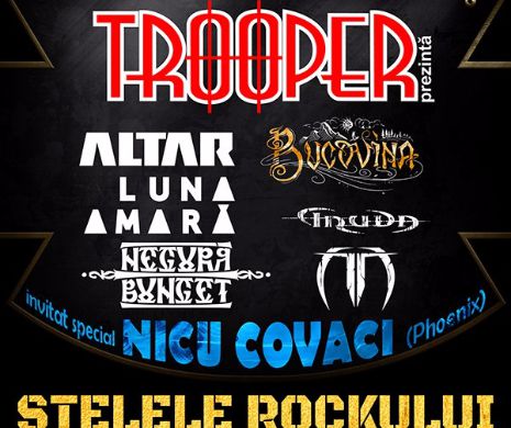 Trooper prezintă ”Stelele rockului românesc”